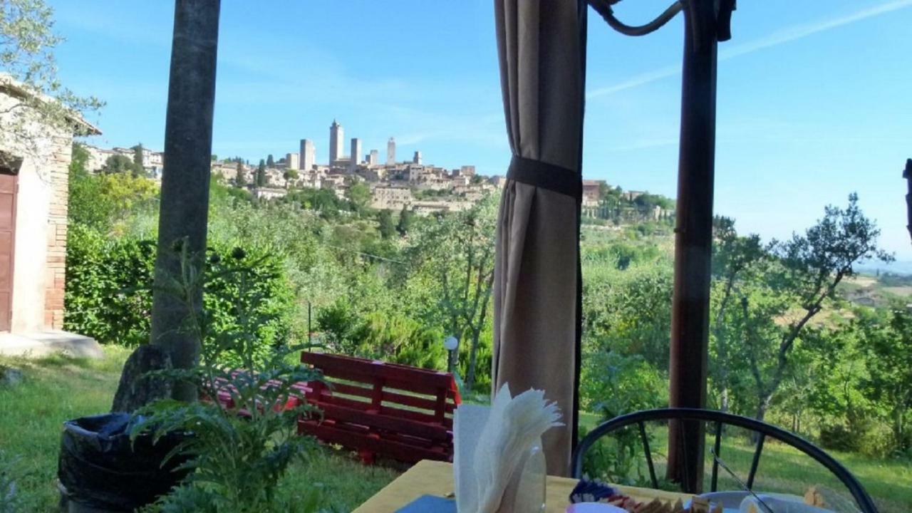 Antico Casolare Villa San Gimignano Eksteriør bilde