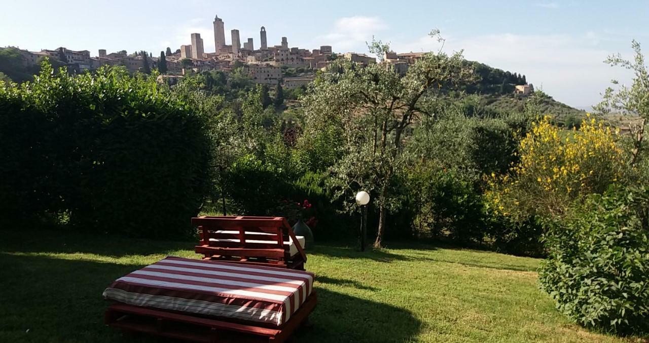 Antico Casolare Villa San Gimignano Eksteriør bilde